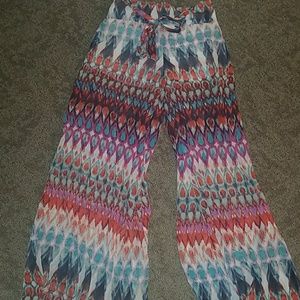 Boho colorful pants