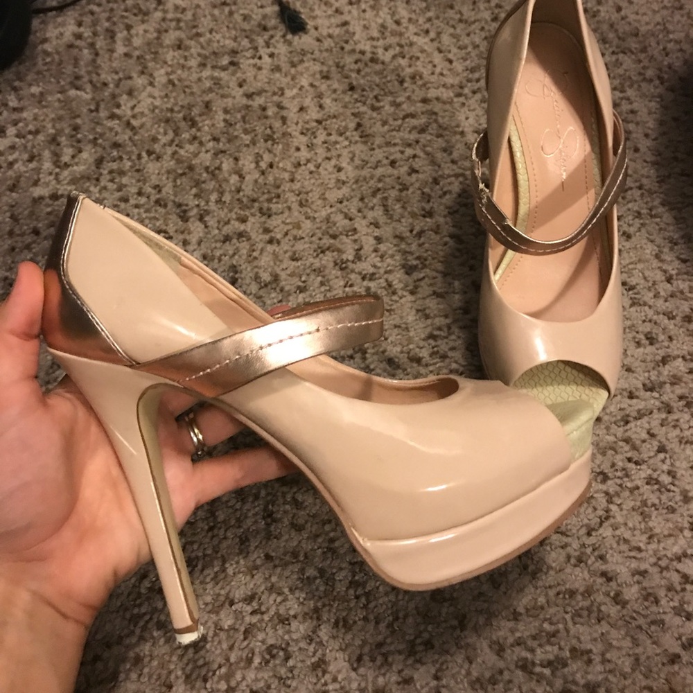 Jessica Simpson Pink Heels