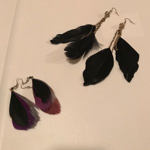 Feather Earrings