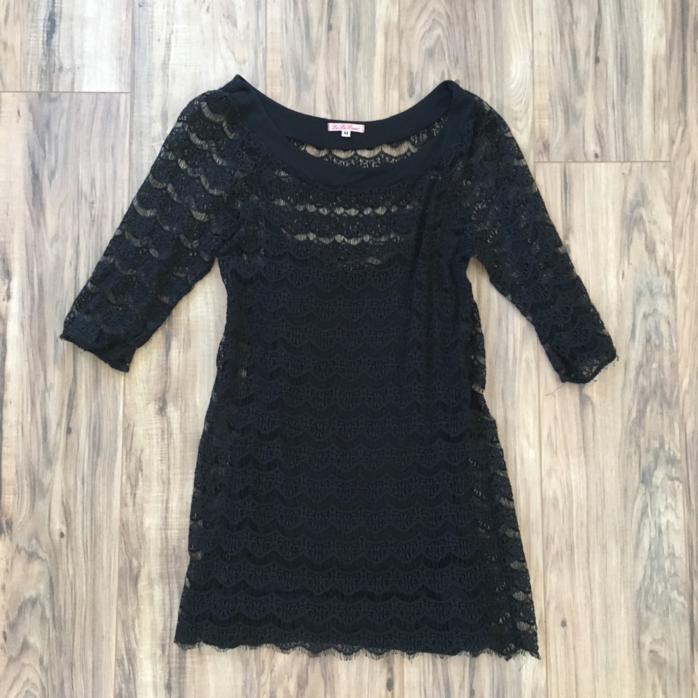 Black Lace Dress