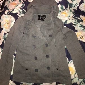 grey coat