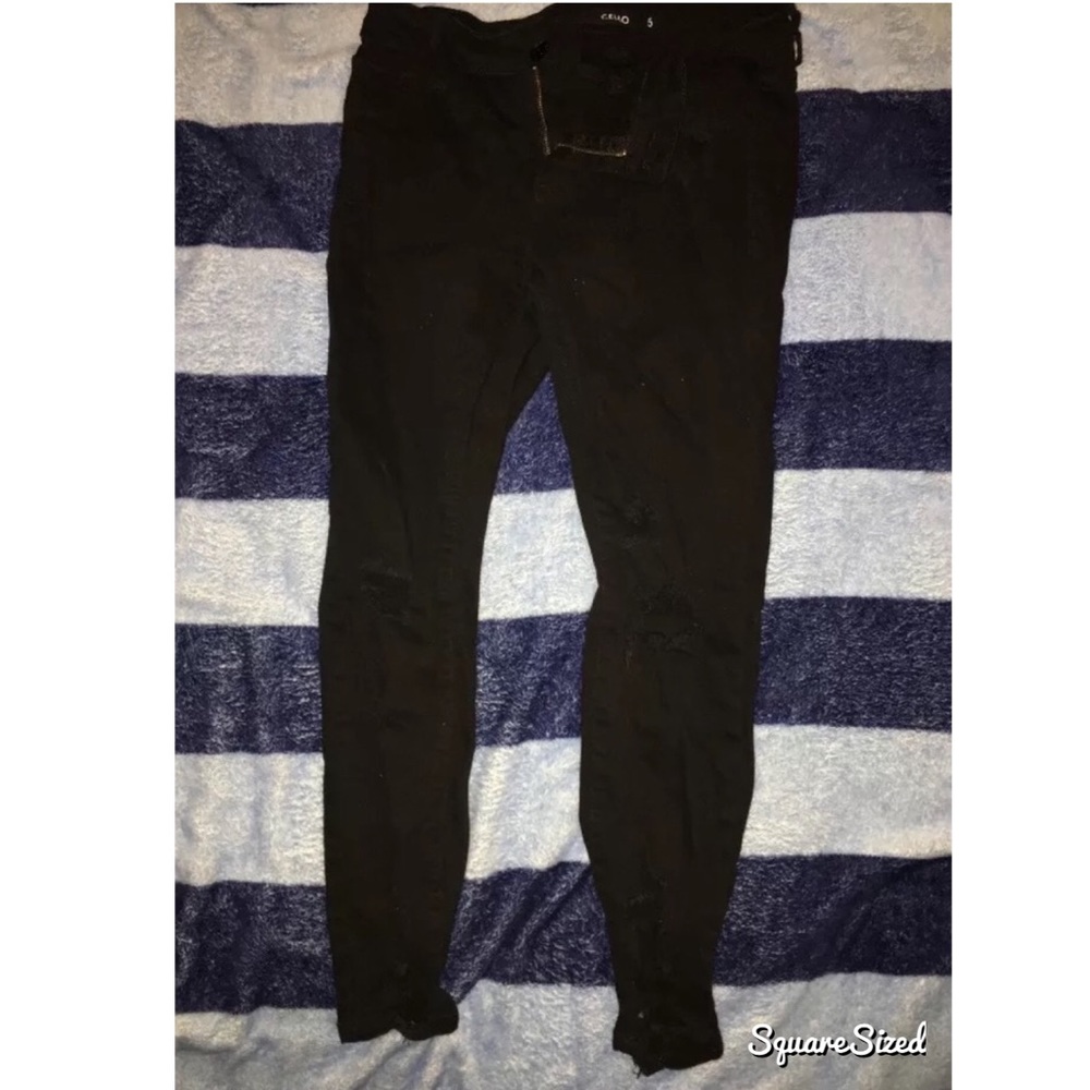 Black Cello Capris Sold at Rue 21