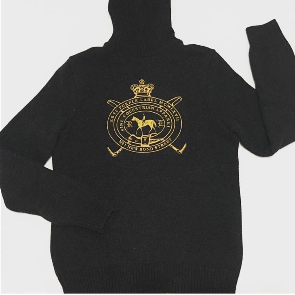 Polo Ralph Lauren purple label sweater