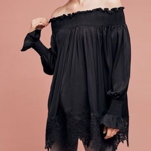 Anthropologie Vetorra off the shoulder top.