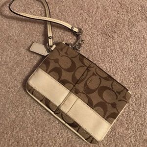 Coach wristlet
