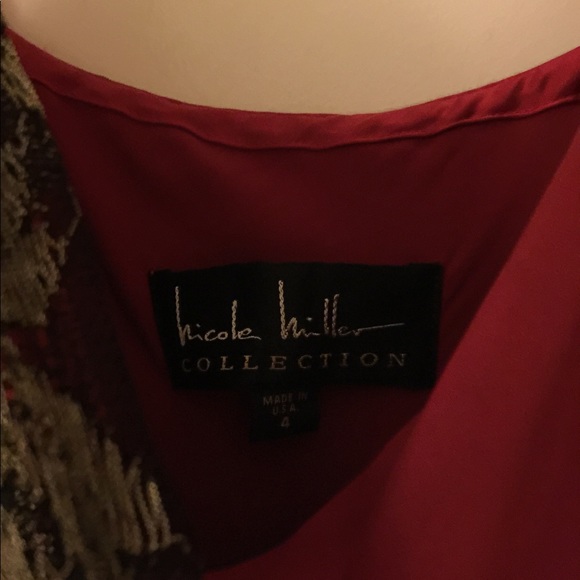 Nicole Miller size 4 dress - Picture 3 of 4