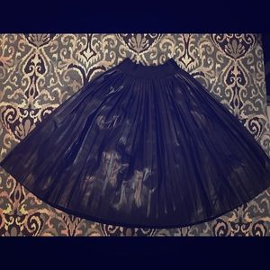 Bebe faux leather skirt