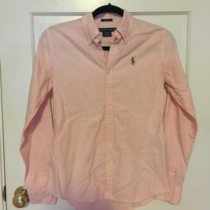 Ralph Lauren long sleeved Oxford shirts