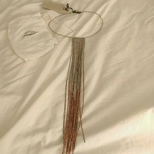 NWT Raven + Lily bullet casing necklace