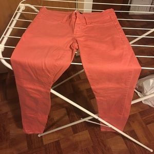 Coral pants