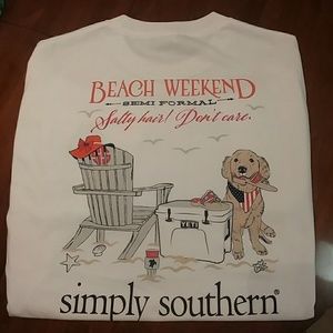 SIMPLY SOUTHERN T-SHIRT NWOT size LARGE