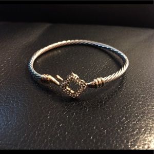 Silver bangle