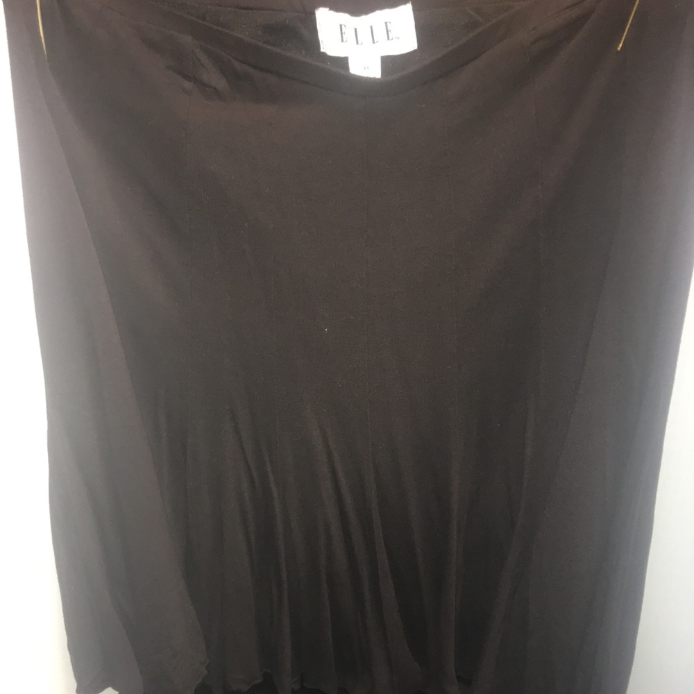 ELLE Simple Black Skirt