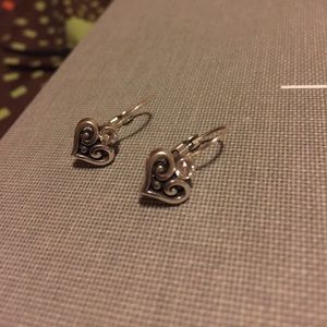 Brighton Embellished Heart earrings