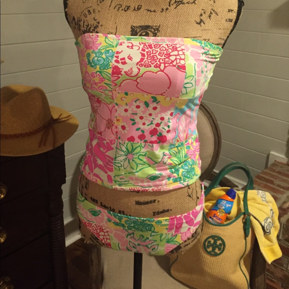 Lilly Pulitzer Tankini Size 2