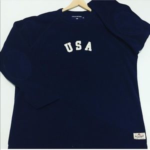 Polo fleece USA pull over size xl