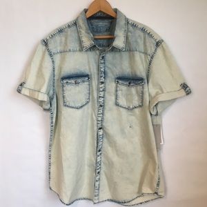 **sold**NWT Calvin Klein Chambray Shirt