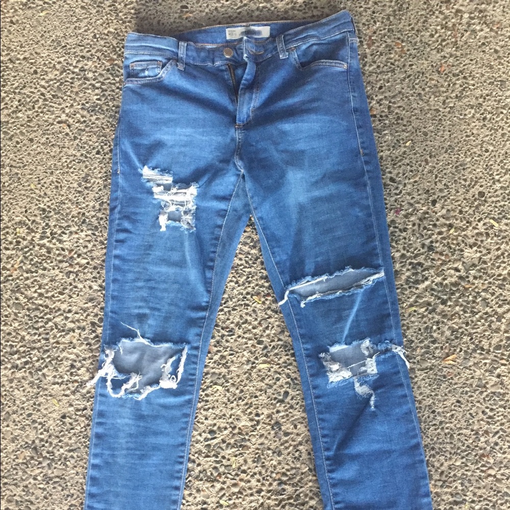 Barely Worn Topshop Jeans