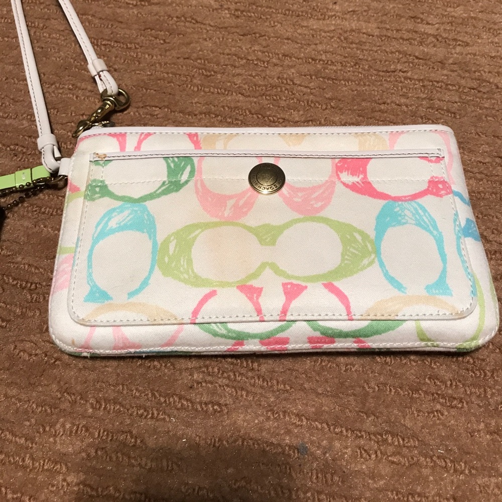 Coach wristlet