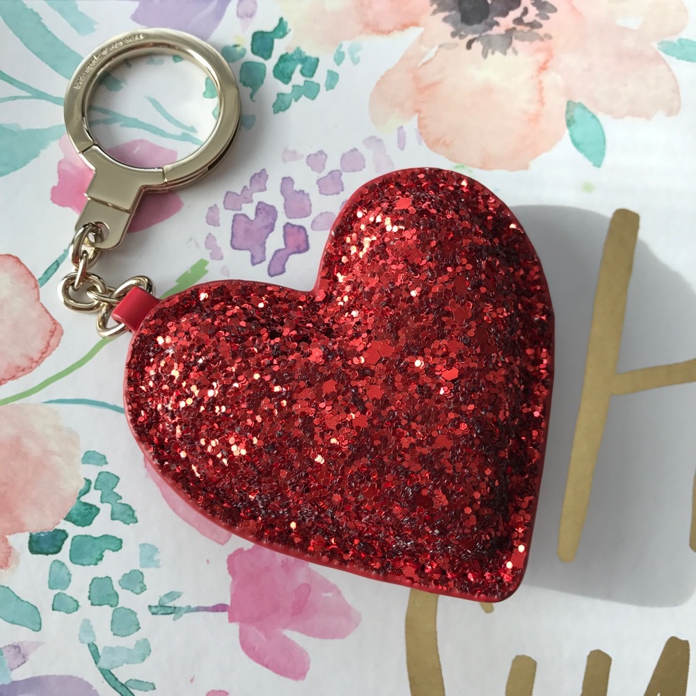 Kate Spade Heart fob