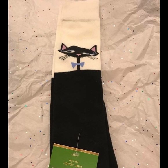 kate spade Accessories - Kate spade cat knee high socks