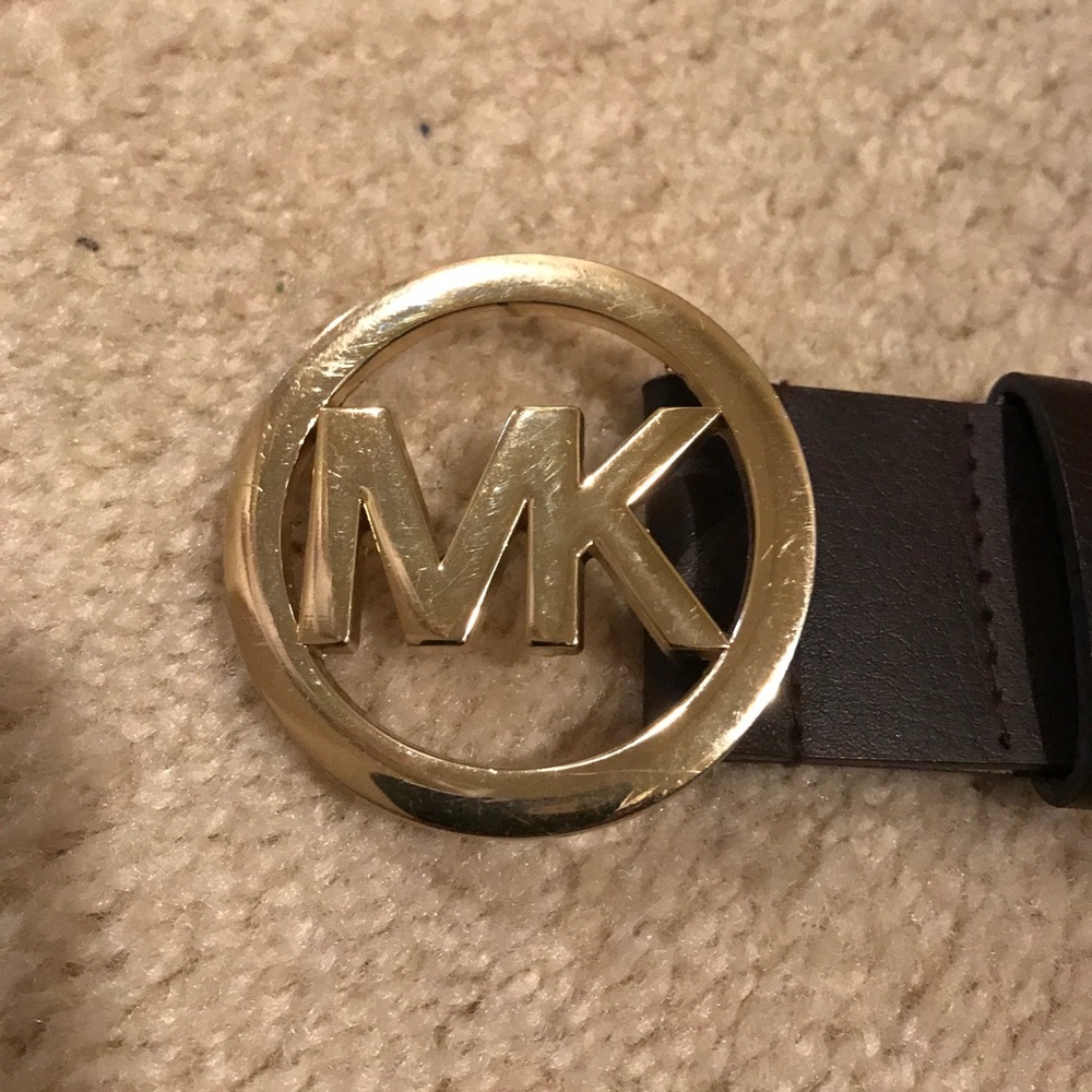 Michael Kors leather belt