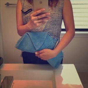 Emily Cho Python Clutch
