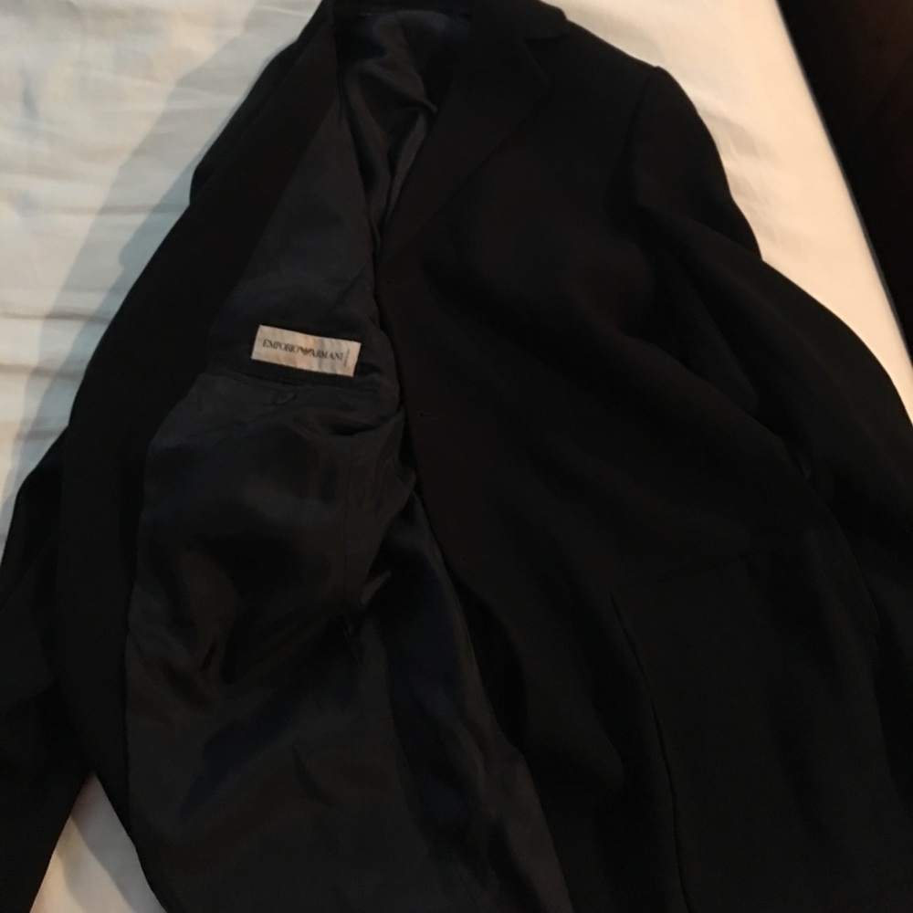 Emporio Armani black Suit