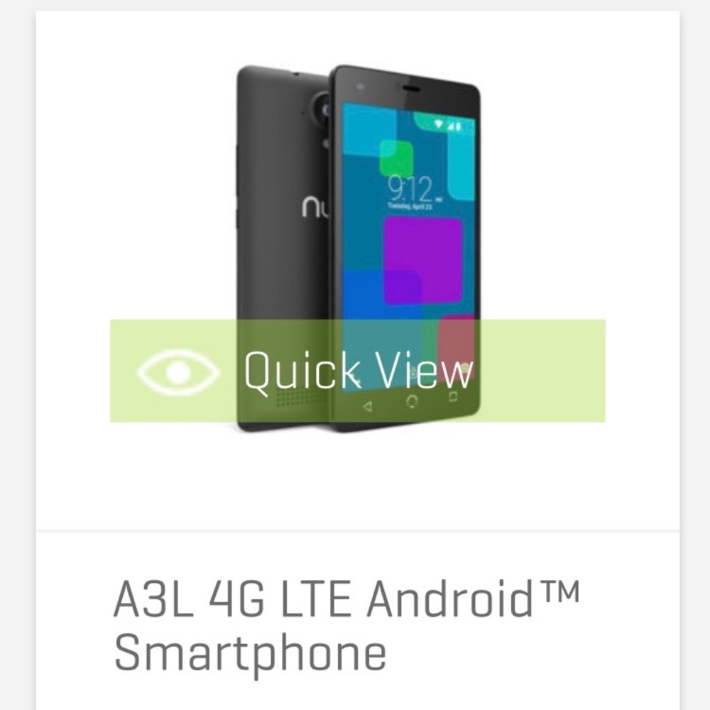✅ SOLD! ✅ Nuu A3L 4G LTE Android™ Smartphone
