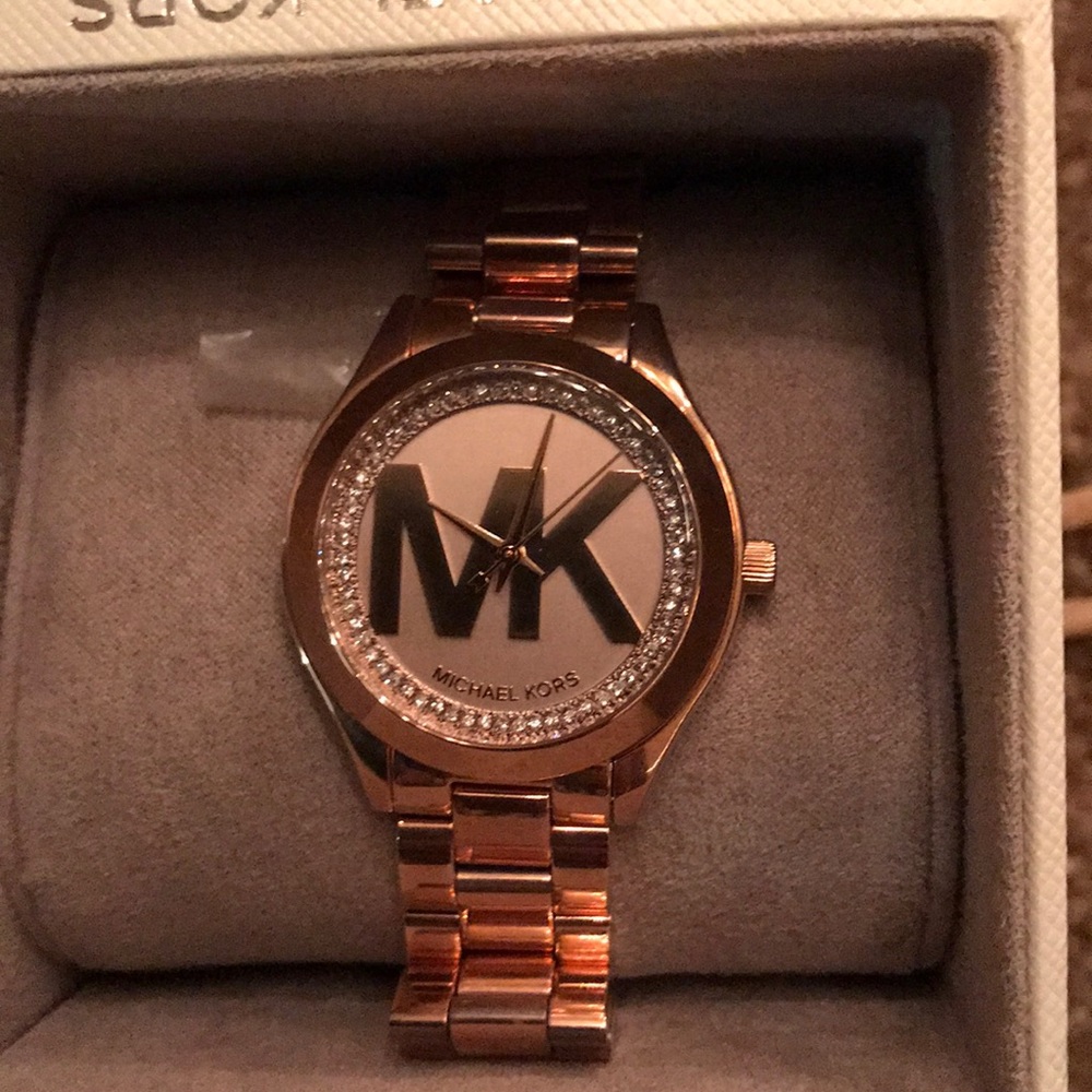 MK Rose gold watch Brand New ! PRICE FIRM
