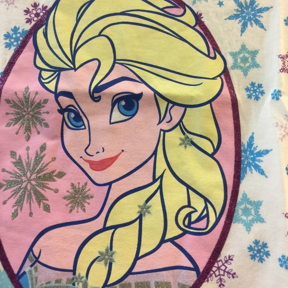 Disney Princess Elsa Let It Go short sleeve shirt - Picture 2 of 4