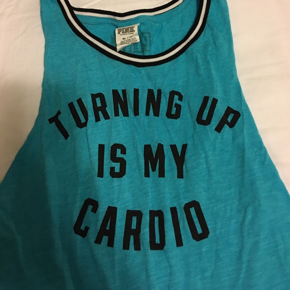 Super cute workout top by pink