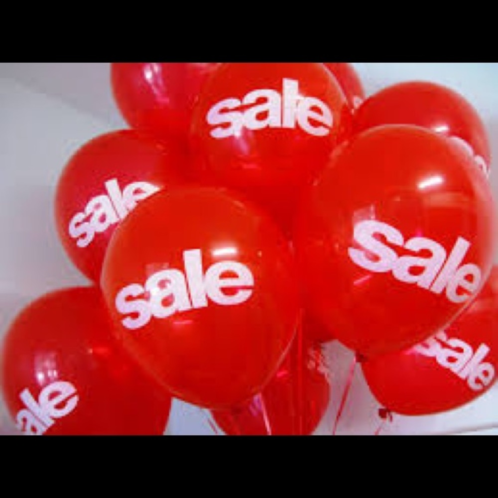 All items marked down!