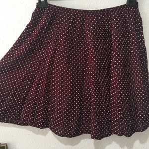John Galt Polkadot Skirt