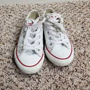 Girl or Boy white converse all star