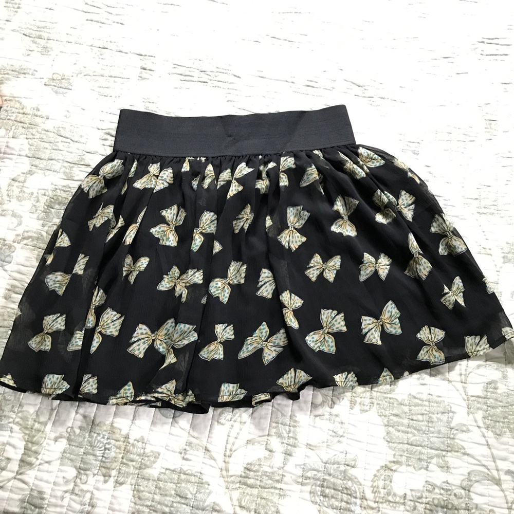 Fun and Flirty Bow Skirt