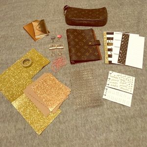 Authentic Louis Vuitton MM Agenda