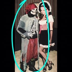 Full men's dead pirate costume