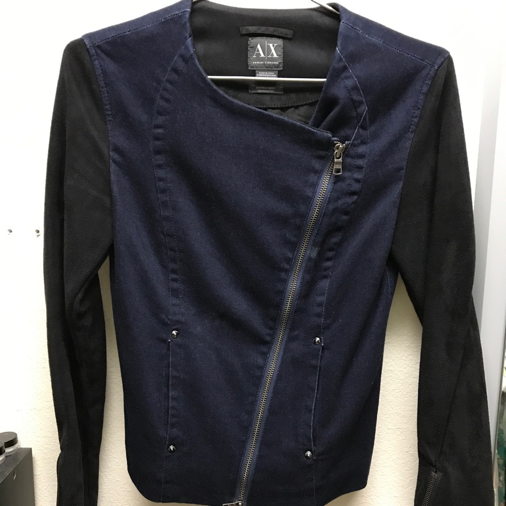 Armani Exchange jean blazer