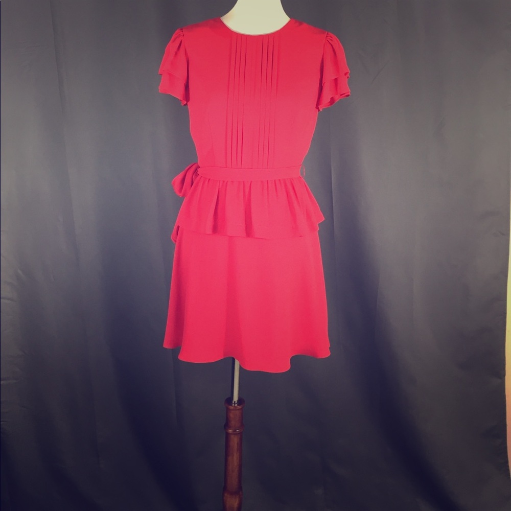 BCBG Classic Red Conservative Cocktail