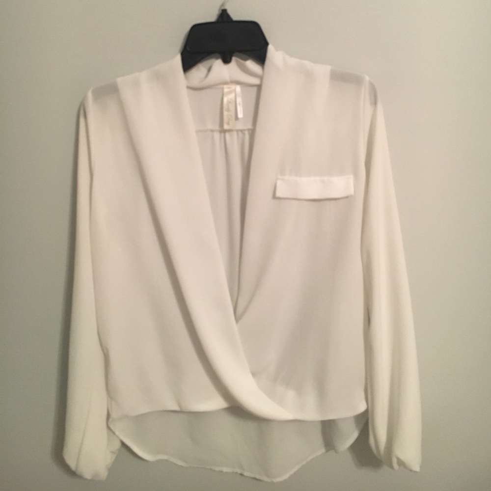 Nasty Gal Wrap Top