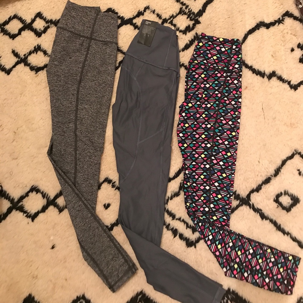 Set of three Victoria's Secret leggings