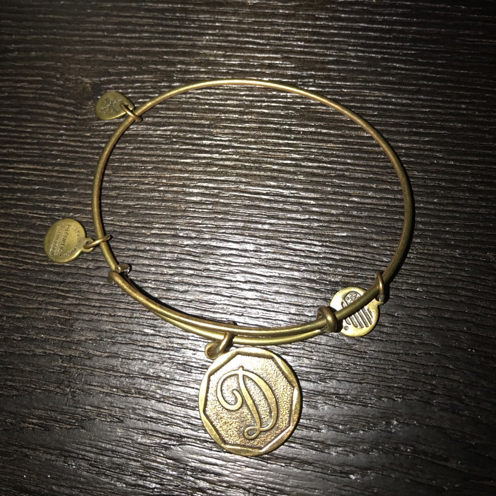 Alex and Ani  bracelet letter D