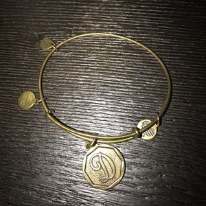 Alex and Ani  bracelet letter D