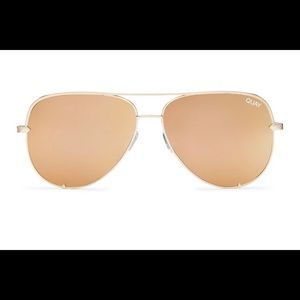 Quay Australia Desi High Key  Aviator Sunglasses
