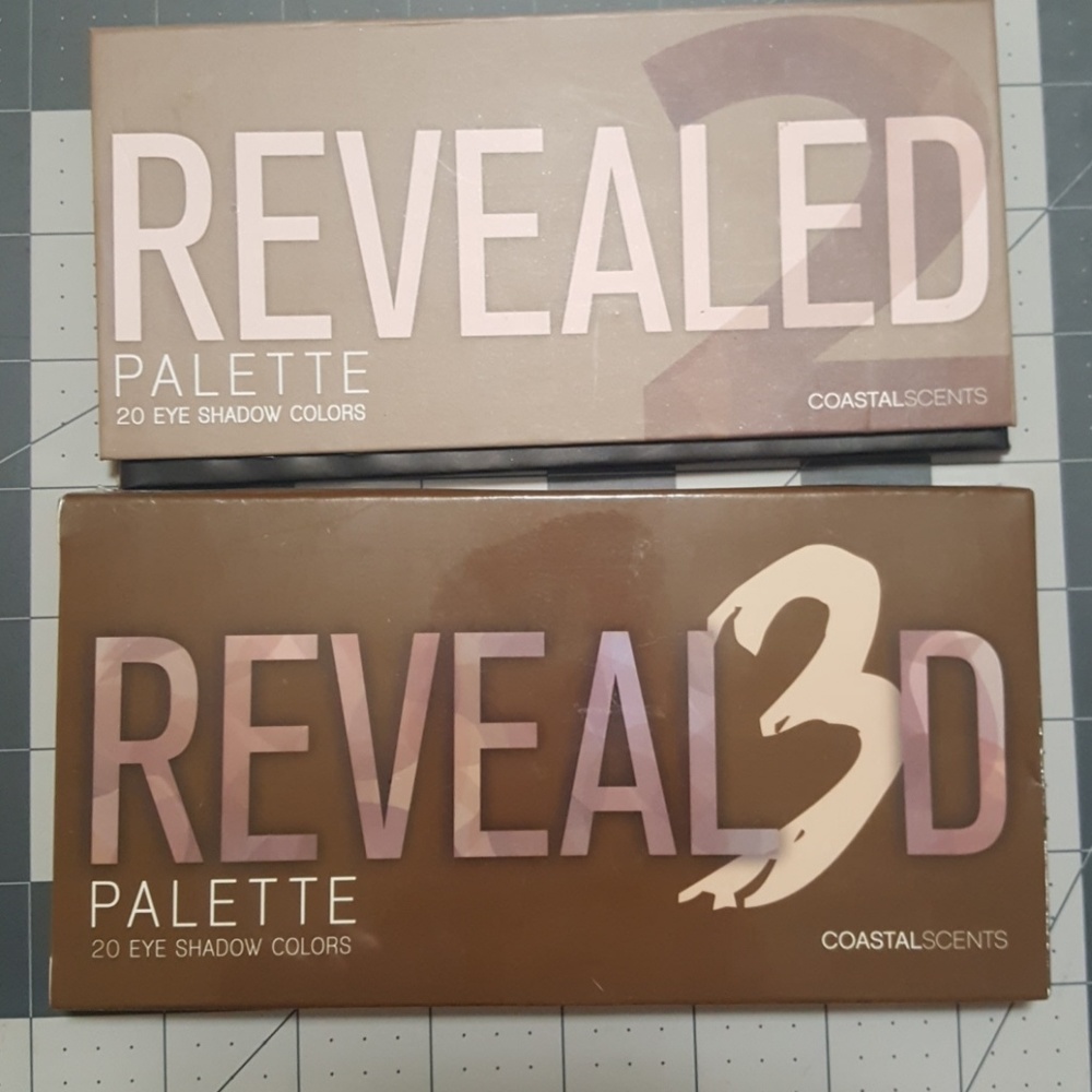 Revealed 2 and 3 Palettes by Coastal Scents