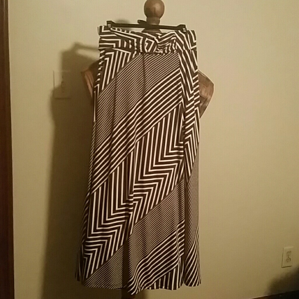 Long flowing skirt