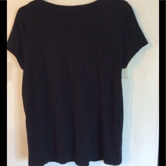 PLUS SIZE MERONA TOP WITH BEADED NECKLINE, XXL. - Picture 2 of 5