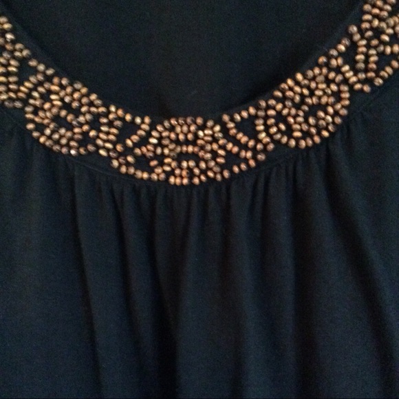 PLUS SIZE MERONA TOP WITH BEADED NECKLINE, XXL. - Picture 5 of 5