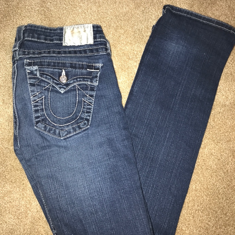 True Religion Straight Leg Jeans